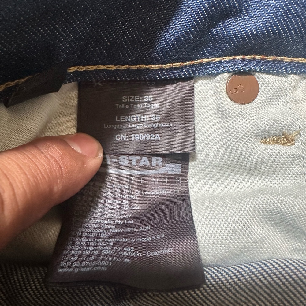 G-Star  A-crotch Jeans - Picture 6 of 6